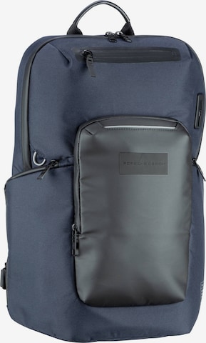 Porsche Design Rugzak in Blauw: voorkant