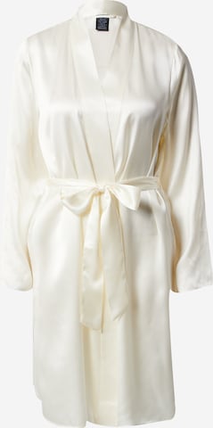 Calvin Klein Underwear Dressing Gown in White: front