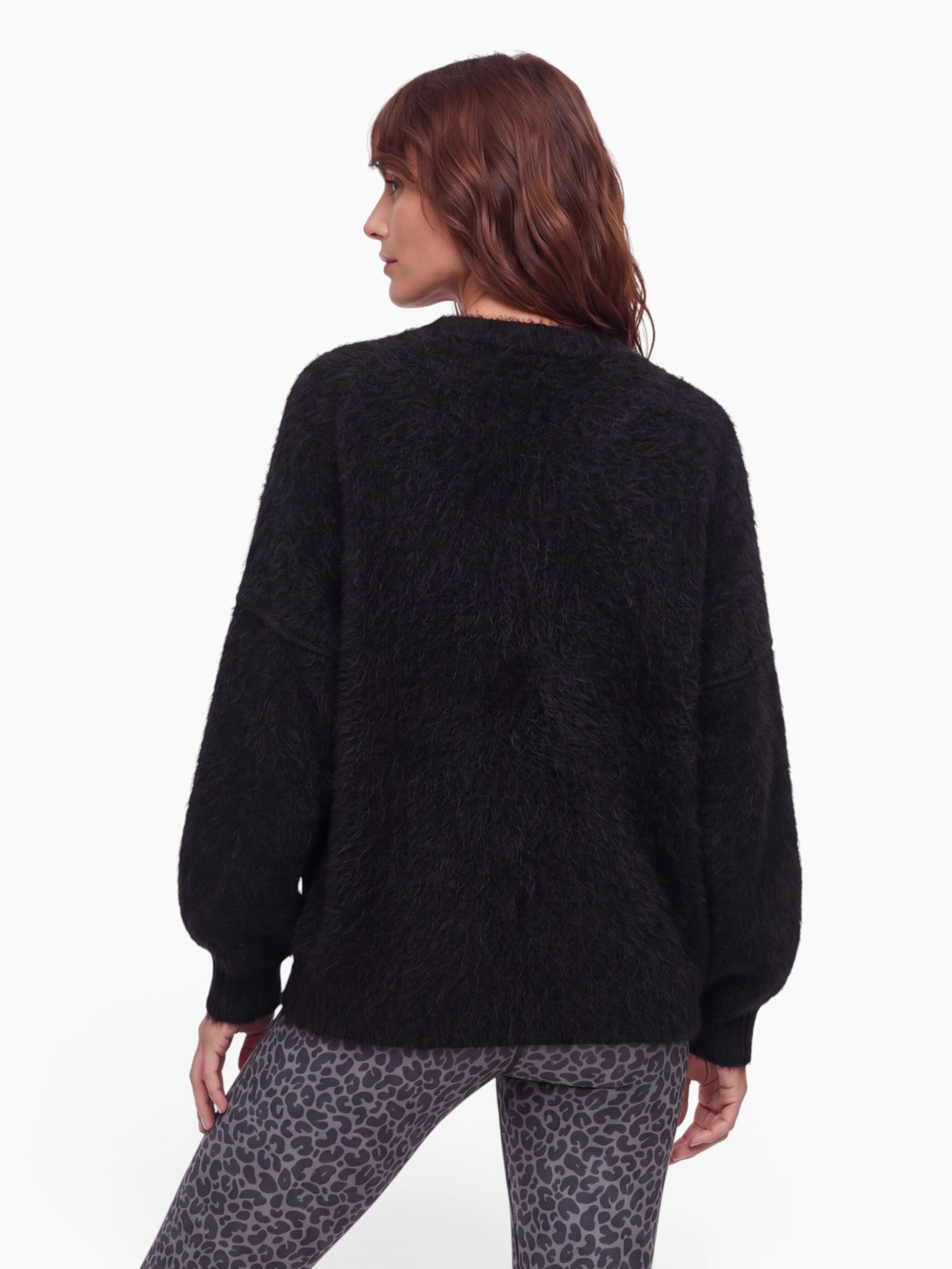 VERSTIQUE Knit Cardigan in Black