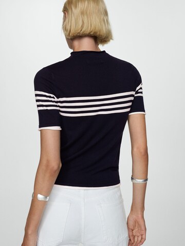 MANGO Sweater 'ALMIBAR' in Blue