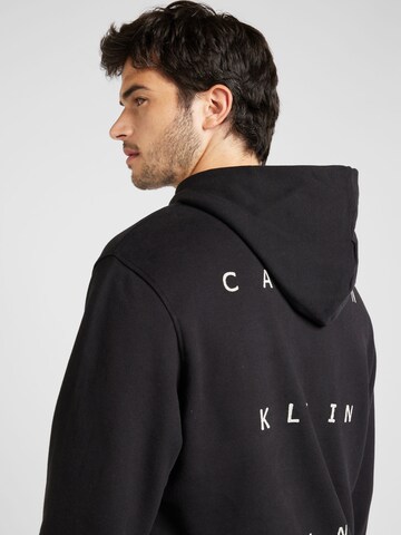 Calvin Klein Jeans Sweatshirt in Schwarz