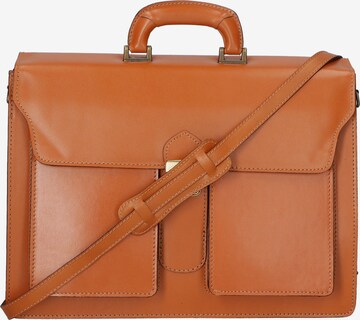 Gave Lux Document Bag in Brown: front