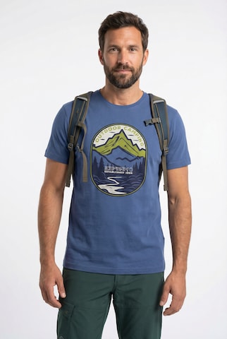 ICEPEAK Shirt in Blue: front