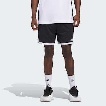 ADIDAS PERFORMANCE Loose fit Sports trousers '3G Speed' in Black: front