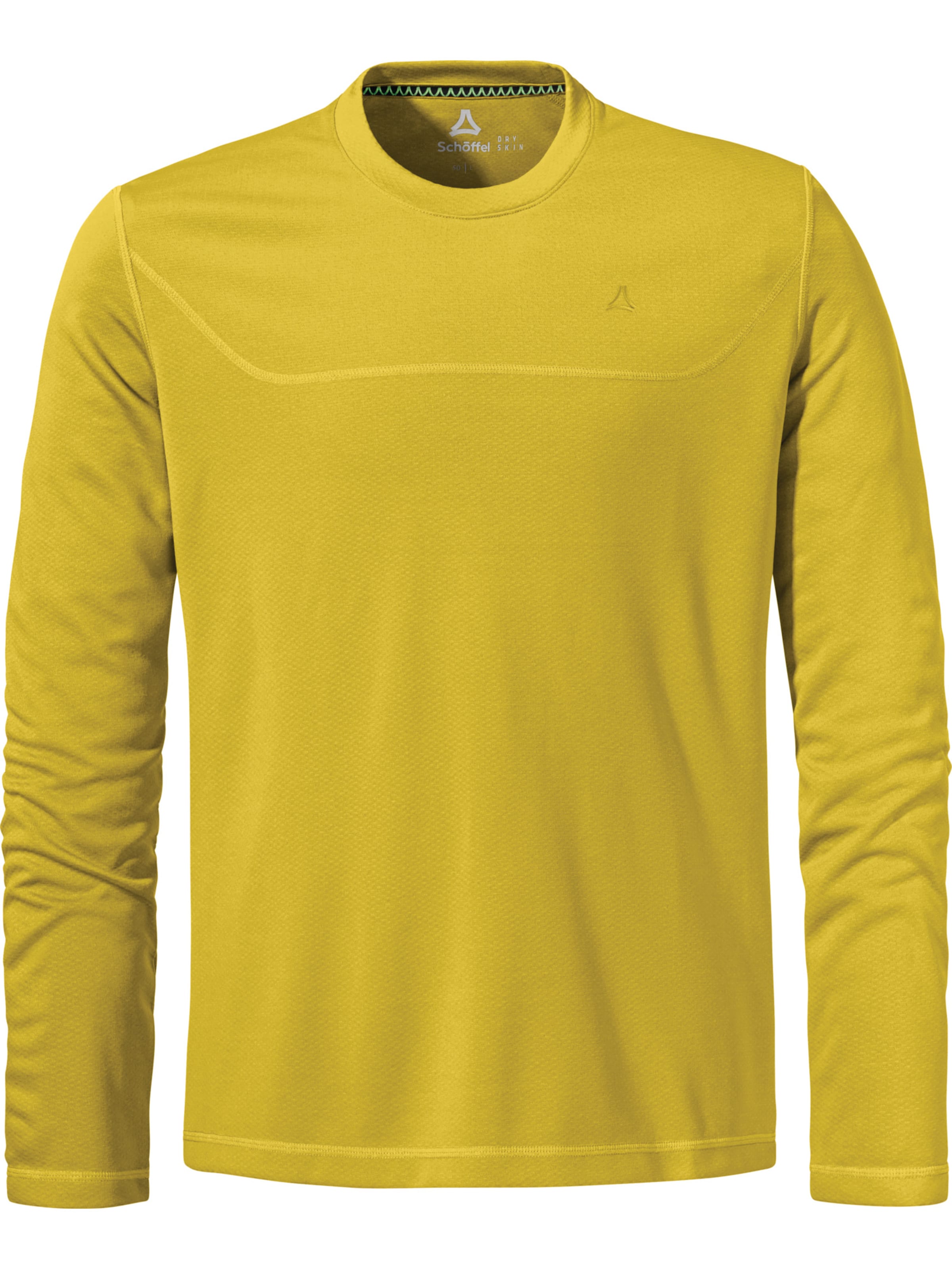 T-Shirt fonctionnel 'Circ Smue' Schöffel en jaune : devant