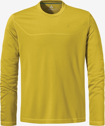 Schöffel Funktionsshirt 'Circ Smue' in Gelb: Vorderseite