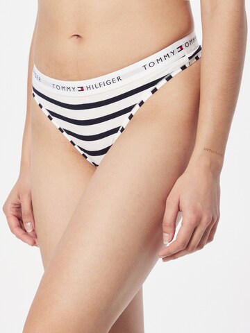 Tommy Hilfiger Underwear Stringi w kolorze biały: przód