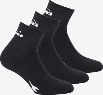 Diadora Socken in Schwarz: predná strana