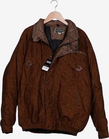 Dockers Jacke XXL in Braun: Vorderseite