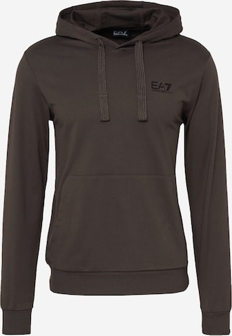 EA7 Emporio Armani Sweatshirt in Green: front