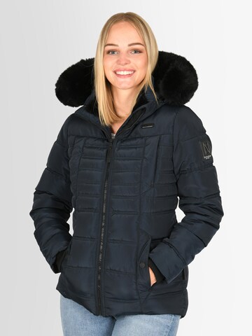 NAVAHOO Winterjas in Blauw