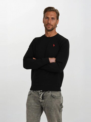 U.S. POLO ASSN. Sweatshirt in Black