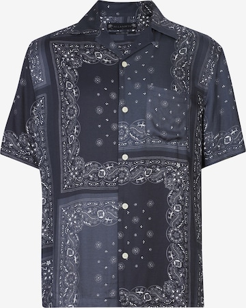 AllSaints Regular fit Button Up Shirt 'TIKAL' in Black: front