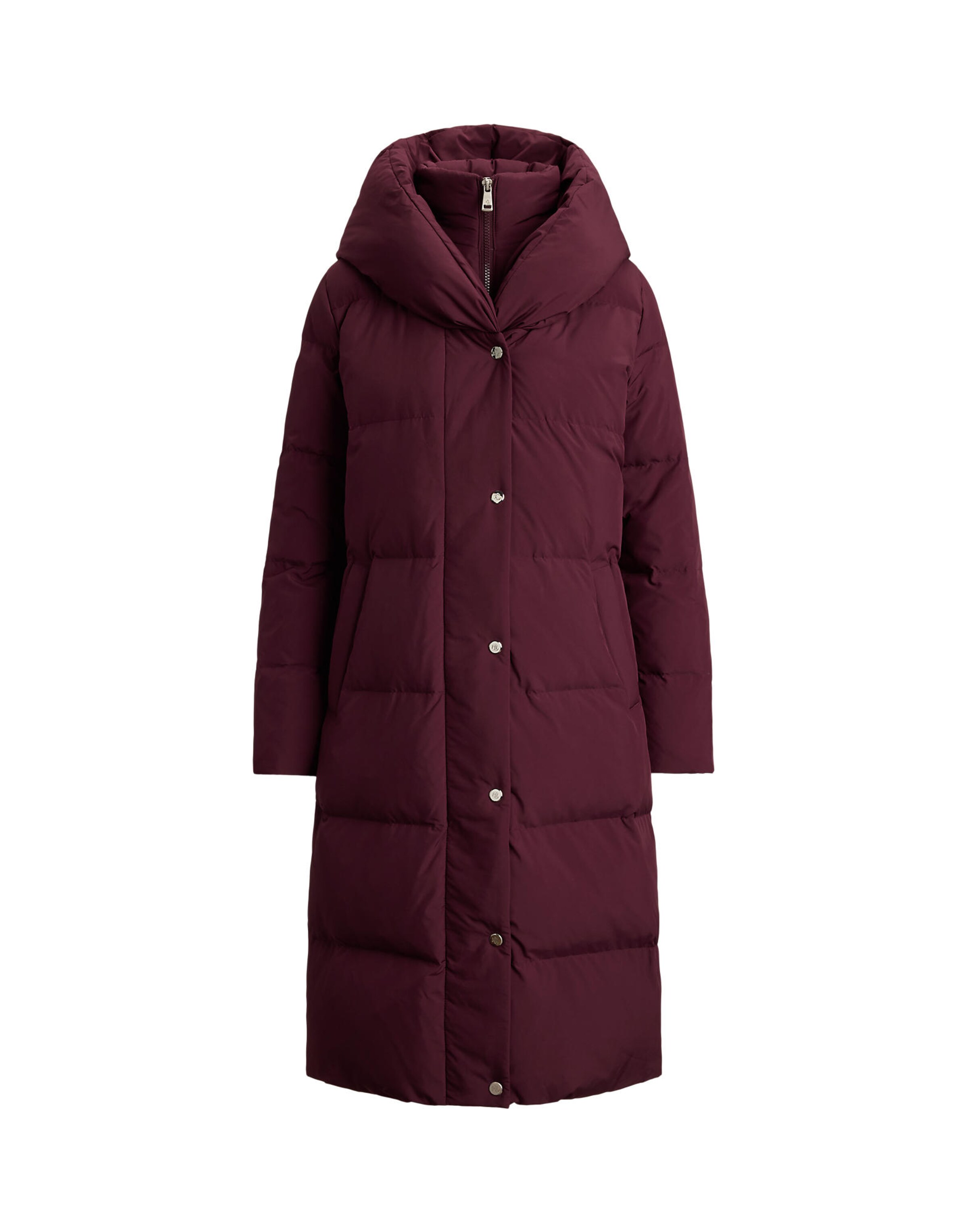 Lauren Ralph Lauren Mantel in XS in karminrot, Produktansicht