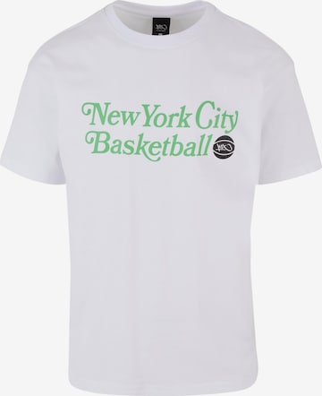 Maglietta 'NYC BB' di K1X in bianco: frontale