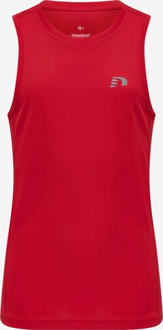 T-Shirt fonctionnel Newline en rouge : devant