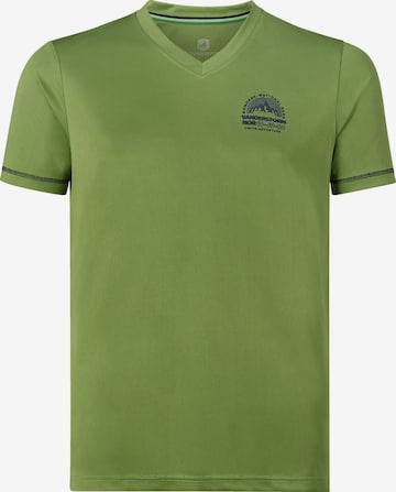 Jan Vanderstorm Shirt ' Klarin ' in Green: front