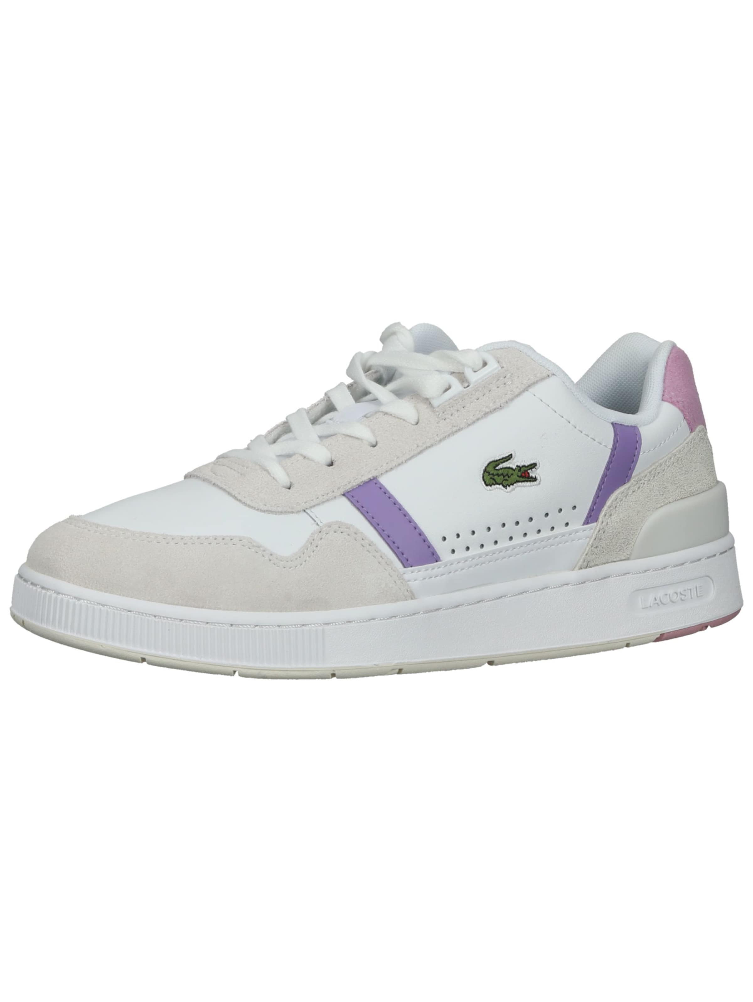 LACOSTE Sneakers in White: front