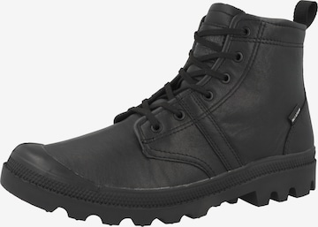 Palladium Boots in Black: front