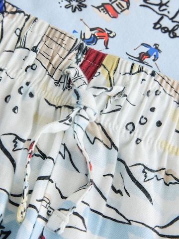 Next Pyjama lang in Blauw