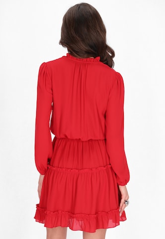 faina Cocktailkleid in Rot