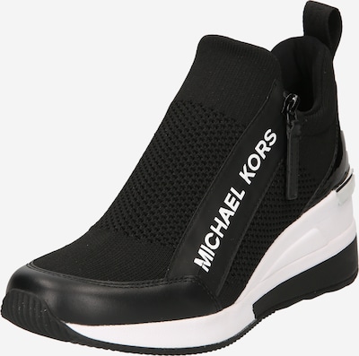 MICHAEL Michael Kors Niske tenisice 'WILLIS' u crna / bijela, Pregled proizvoda