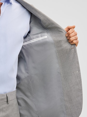 STRELLSON Slim fit Business-colbert 'Aidan' in Grijs