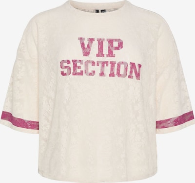 Vero Moda Curve Shirt 'MIA' in L in Cream / Pink, Item view
