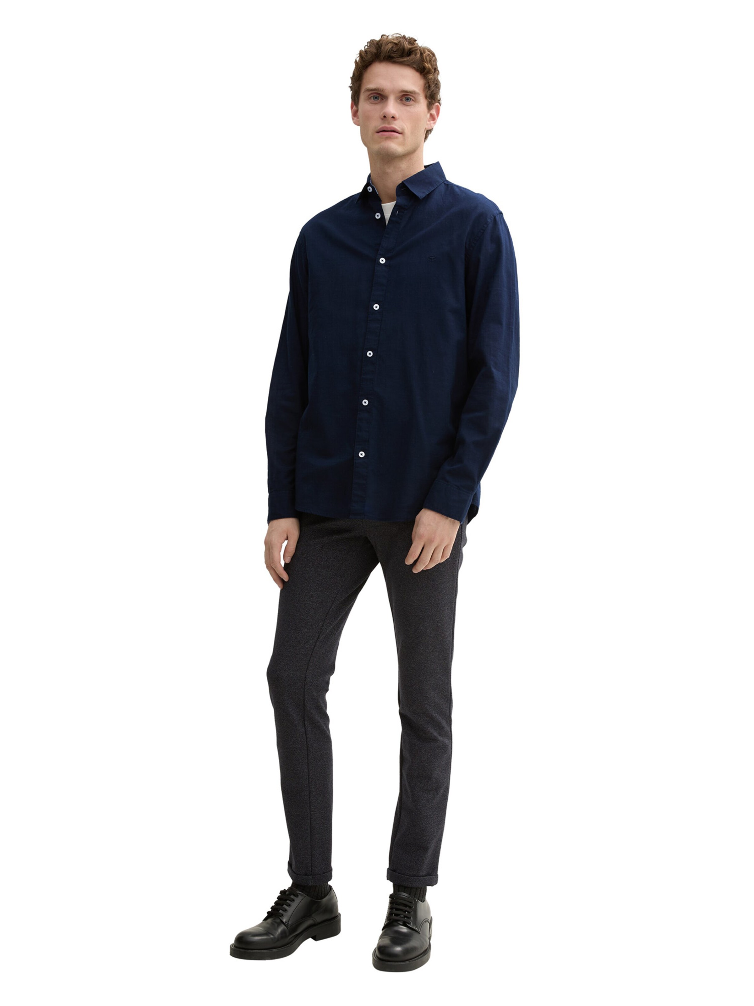 TOM TAILOR Regular fit Πουκάμισο σε μπλε