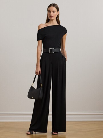 Lauren Ralph Lauren Petite T-Shirt 'MATTE' in Schwarz