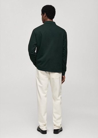 MANGO MAN Sweatshirt 'Forest' in Green