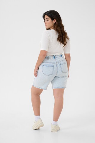 Regular Jean 'Maia' KAFFE CURVE en bleu