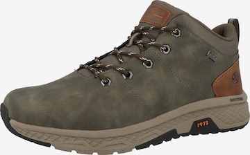 Dockers by Gerli Lace-Up Boots in Green: front