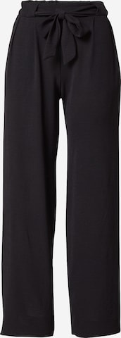 Hailys Loose fit Pleat-Front Pants 'Delila' in Black: front