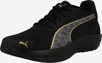 PUMA Athletic Shoes in Black: front