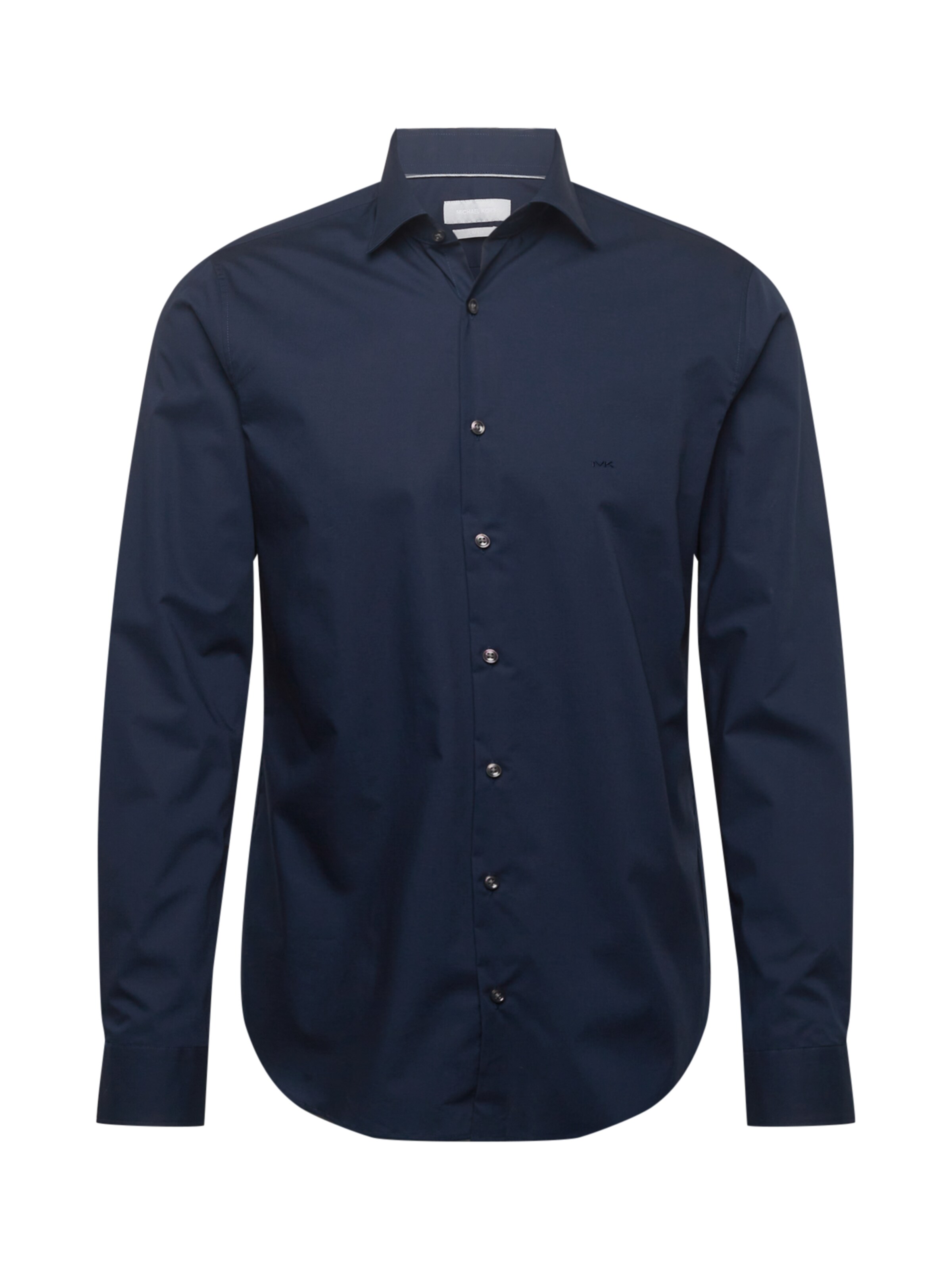Michael Kors Slim fit Button Up Shirt in Blue: front