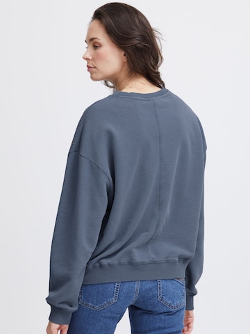 PULZ Jeans Sweatshirt 'MALLIE' in Blauw