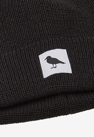 Cleptomanicx Beanie 'CI Gull' in Schwarz