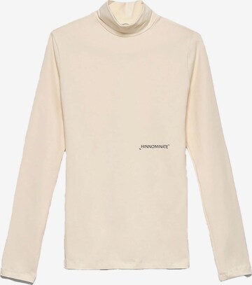 T-shirt HINNOMINATE en beige : devant