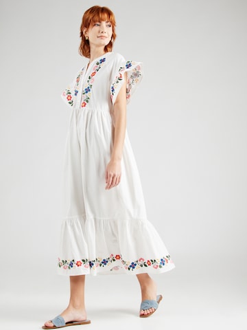 OBJECT Dress 'Citta' in White: front