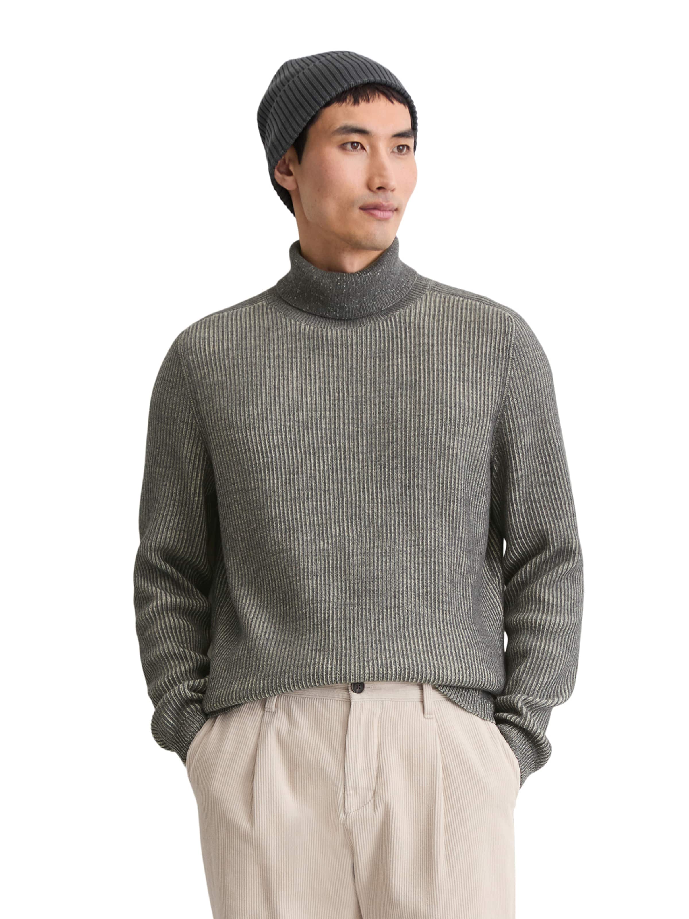 Marc O'Polo Sweater in Grey: front