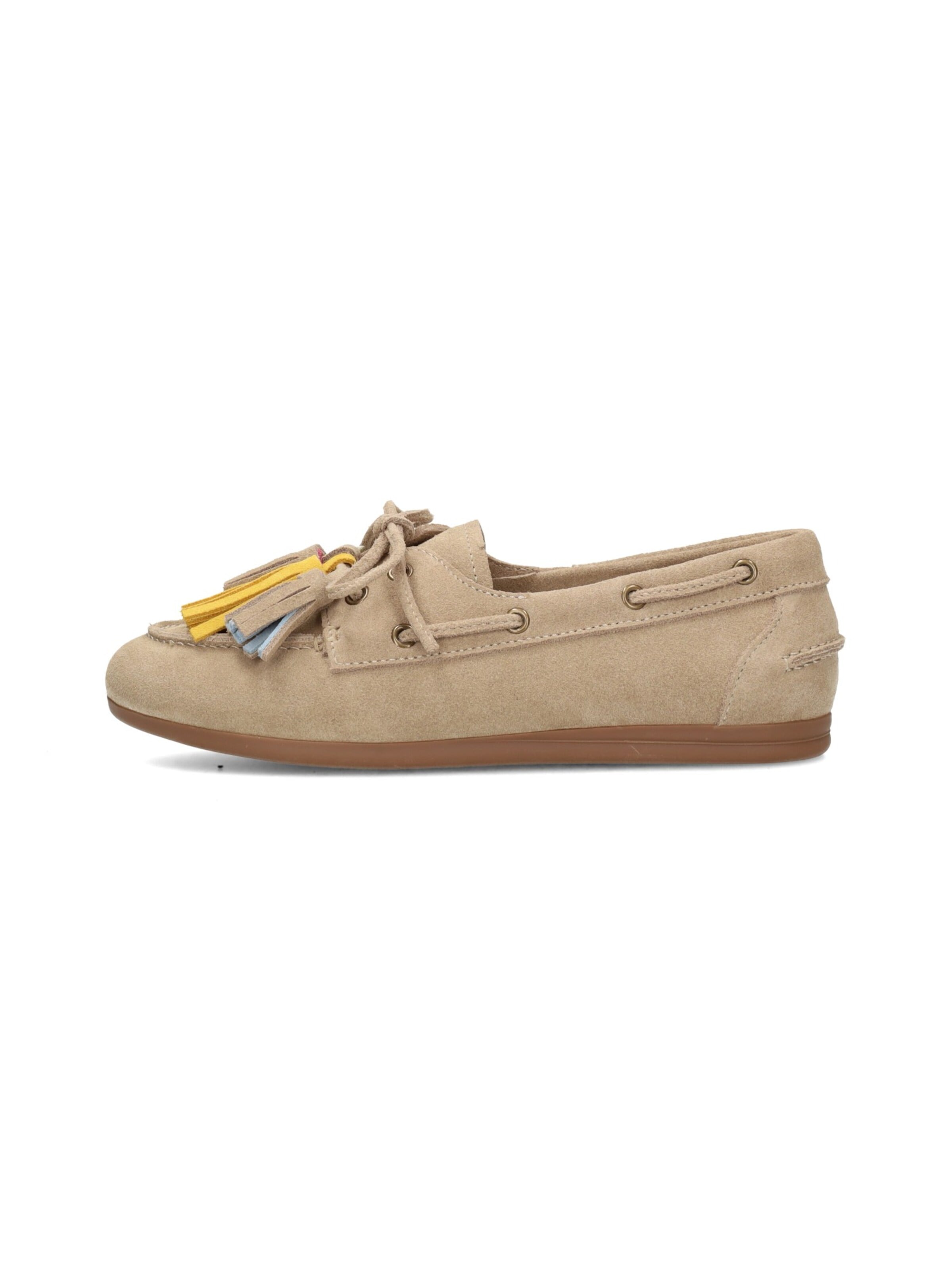 Poelman Instappers 'Poelman ANNE Damen Loafer' in Beige: voorkant