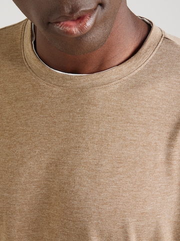 T-Shirt QS en marron