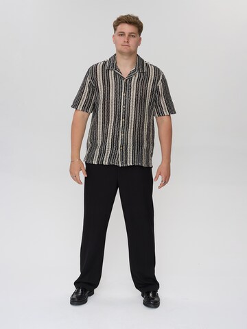 Dxnmxrk Shirt 'DXFolio' in Zwart