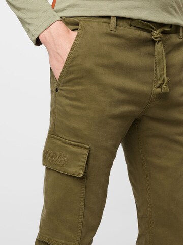 CAMEL ACTIVE Tapered Cargohose in Grün