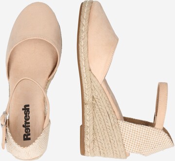 Refresh Strap Sandals in Beige