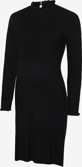 MAMALICIOUS Gebreide jurk 'LESLIE NEW JUNE' in de kleur Zwart, Productweergave