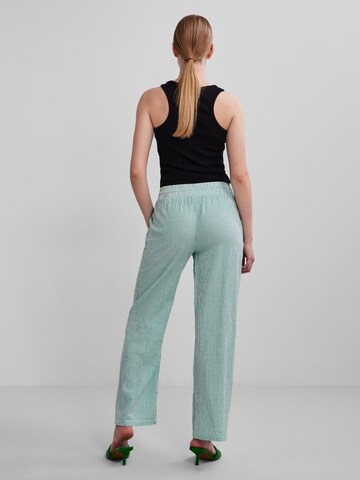 PIECES Loose fit Pants 'Vosa' in Green