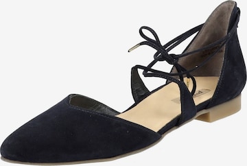 Paul Green Ballet Flats in Blue: front