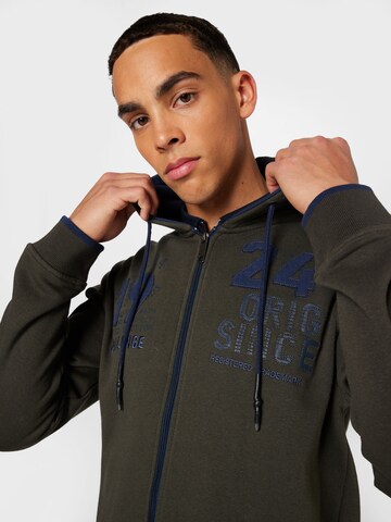 FQ1924 Zip-Up Hoodie 'William' in Brown